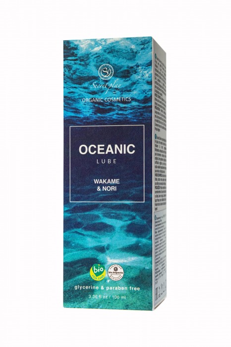 Органический гель Oceanic Lube - 100 мл. - Secret Play - купить с доставкой в Якутске