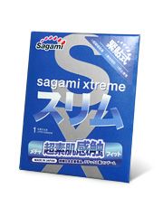 Презерватив Sagami Xtreme FEEL FIT 3D - 1 шт. - Sagami - купить с доставкой в Якутске