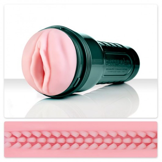 Мастурбатор-вагина Fleshlight - Vibro Pink Lady Touch с вибрацией - Fleshlight - в Якутске купить с доставкой