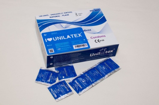 Классические презервативы Unilatex Natural Plain - 144 шт. - Unilatex - купить с доставкой в Якутске