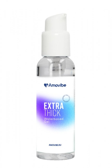 Гель на водной основе Extra Thick - 100 мл. - Amovibe - купить с доставкой в Якутске