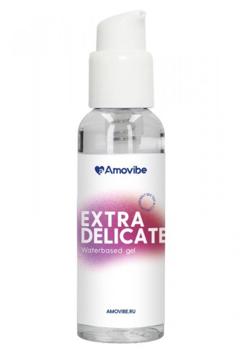 Гель на водной основе Amovibe Extra Delicate - 100 мл. - Amovibe - купить с доставкой в Якутске