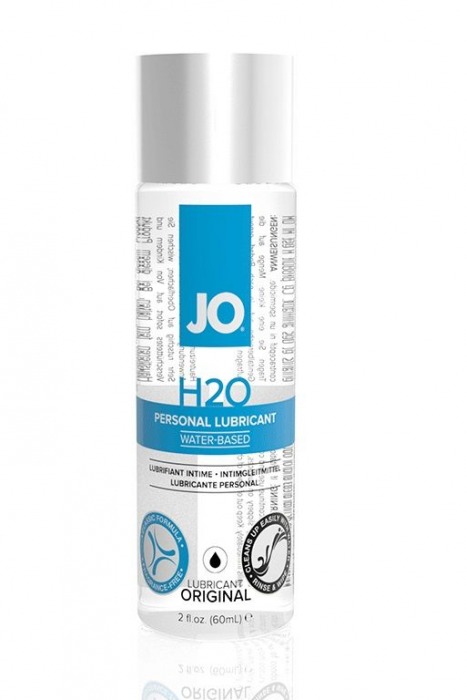 Нейтральный лубрикант на водной основе JO Personal Lubricant H2O - 60 мл. - System JO - купить с доставкой в Якутске