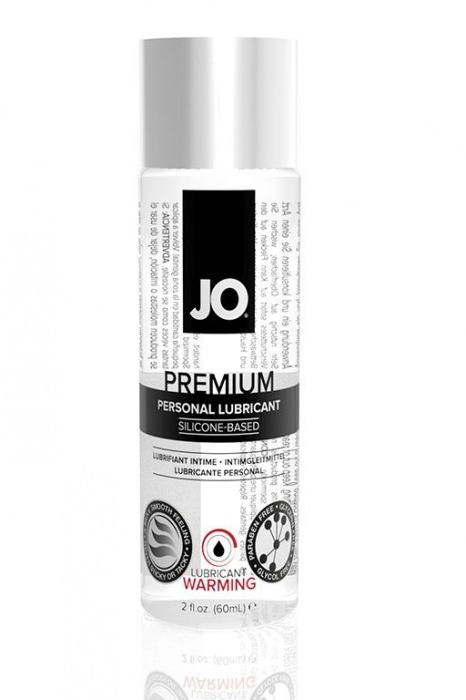 Возбуждающий лубрикант на силиконовой основе JO Personal Premium Lubricant  Warming - 60 мл. - System JO - купить с доставкой в Якутске