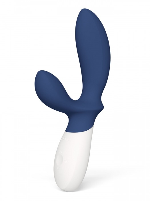 Синий вибромассажер простаты Lelo Loki Wave 2 - 19,6 см. - Lelo - в Якутске купить с доставкой
