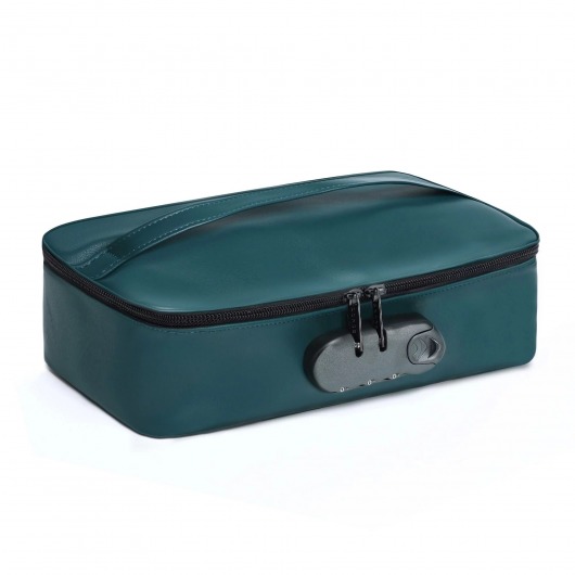 Зеленая сумочка для хранения игрушек Discreet Box - Dorcel - купить с доставкой в Якутске