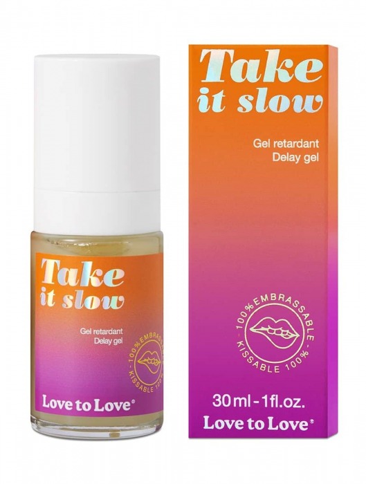 Пролонгирующий гель для мужчин Take It Slow - 30 мл. - Love to Love - купить с доставкой в Якутске