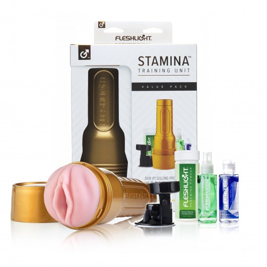 Набор для мастурбации Fleshlight Stamina Training Unit - Fleshlight - в Якутске купить с доставкой