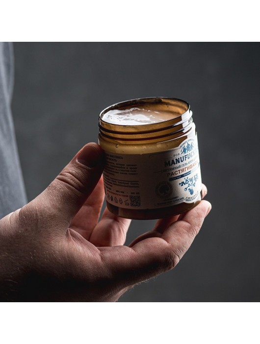 Растягивающий интимный гель-крем для фистинга с коллагеном - 200 мл. - MANUFUCKTURE - купить с доставкой в Якутске