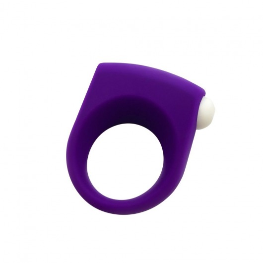 Фиолетовое эрекционное кольцо Puggle Vibrating Ring with Bullet - Adrien Lastic - в Якутске купить с доставкой