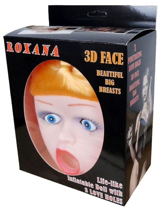 Надувная секс-кукла Roxana 3D - Boys of Toys - в Якутске купить с доставкой