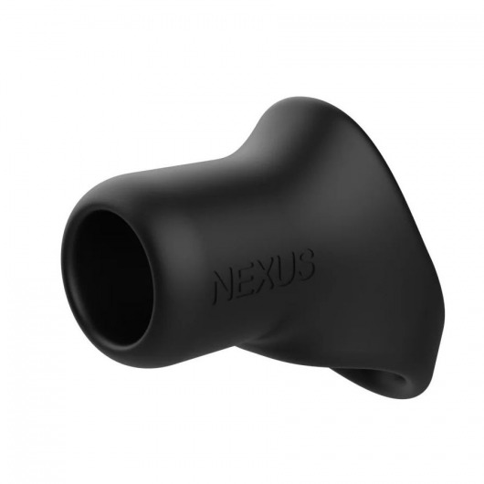 Черное эрекционное кольцо-слинг Nexus Rise - Nexus Range - в Якутске купить с доставкой