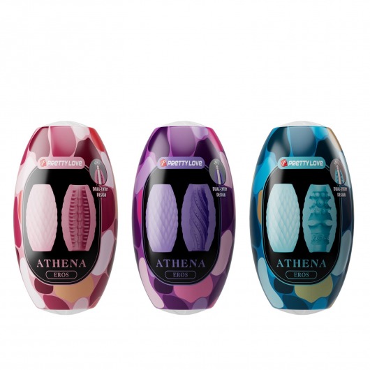 Набор из 15 мастурбаторов Athena - Baile - в Якутске купить с доставкой