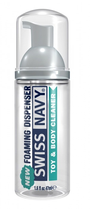 Очищающая пенка для игрушек и тела Toy   Body Cleaner Foamer - 47 мл. - Swiss navy - купить с доставкой в Якутске