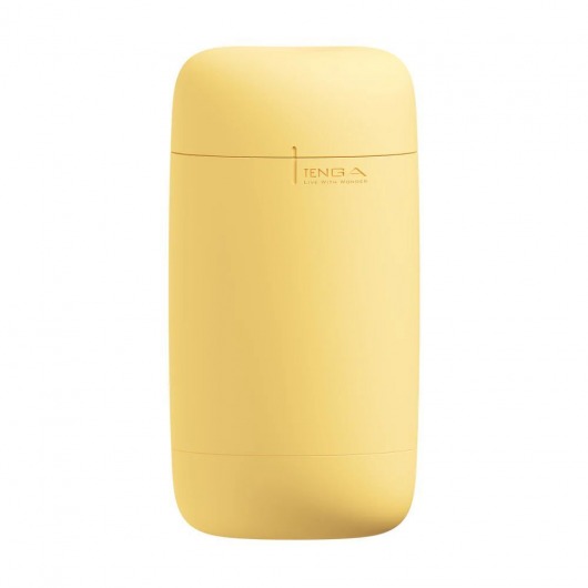 Желтый мастурбатор Tenga Puffy - Tenga - в Якутске купить с доставкой