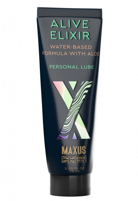 Интимный гель на водной основе MAXUS Alive Elixir - 75 мл. - Maxus - купить с доставкой в Якутске
