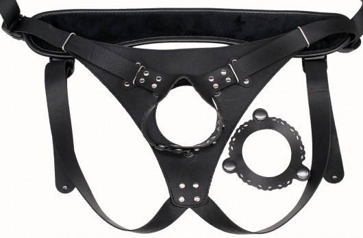 Пояс Hard Brutal для больших насадок - LOVETOY (А-Полимер) купить в Якутске с доставкой в Orgasmix.ru Пояс Hard Brutal для больших насадок - LOVETOY (А-Полимер) - купить с доставкой в Якутске