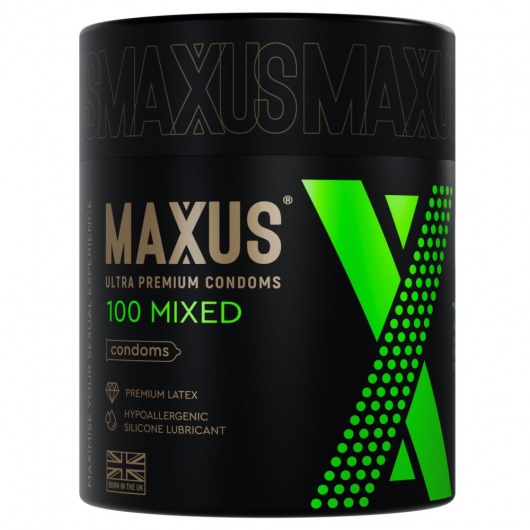 Презервативы MAXUS Mixed - 100 шт. - Maxus - купить с доставкой в Якутске