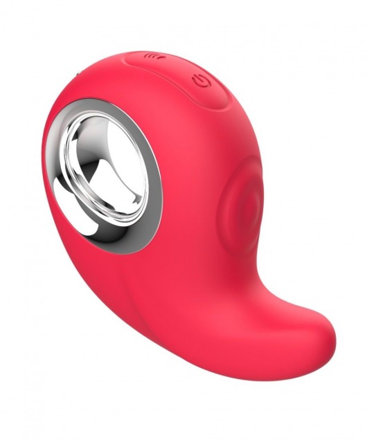 Красный клиторальный массажер с функцией постукивания - Secwell в Якутске Красный клиторальный массажер с функцией постукивания - Secwell