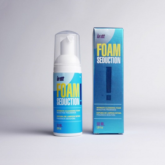 Очищающая пенка для тела Foam Seduction - 50 мл. - INTT - купить с доставкой в Якутске