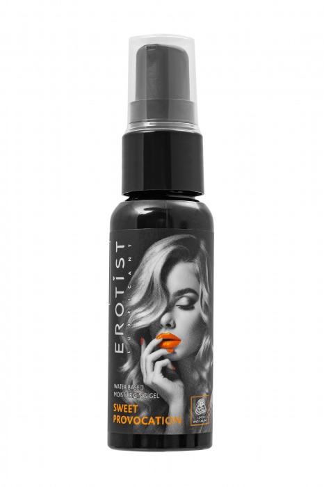 Съедобный гель Erotist Sweet Provocation Lemon And Caramel - 30 мл. - Erotist Lubricants - купить с доставкой в Якутске