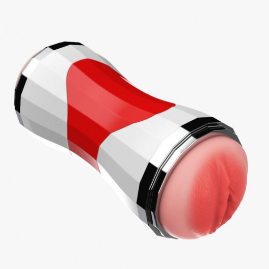 Двусторонний мастурбатор в колбе Power Grip Cup - вагина и ротик - Boys of Toys - в Якутске купить с доставкой Двусторонний мастурбатор в колбе Power Grip Cup - вагина и ротик - Boys of Toys - в Якутске купить с доставкой