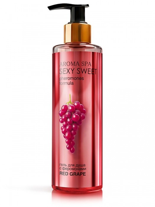 Гель для душа с феромонами и ароматом винограда Red Grape - 200 мл. -  - Магазин феромонов в Якутске