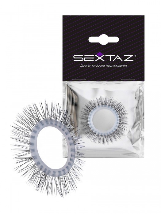 Круглое эрекционное кольцо с «ресничками» - Sextaz - в Якутске купить с доставкой