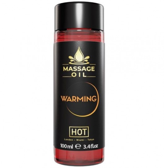 Массажное масло с согревающим эффектом Massage Oil Warming - 100 мл. - HOT - купить с доставкой в Якутске