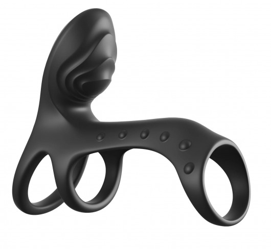 Черная насадка на пенис Ultimate Couples Cage Pro - Pipedream - в Якутске купить с доставкой