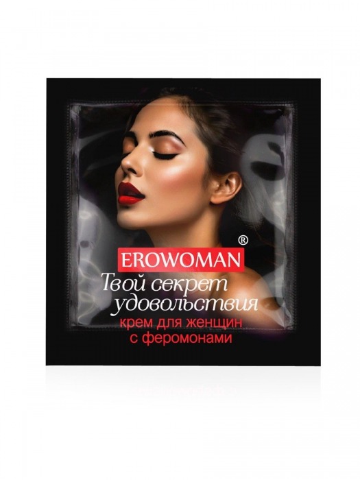 Женский возбуждающий крем с феромонами EroWoman - 1,5 гр. - Биоритм - купить с доставкой в Якутске