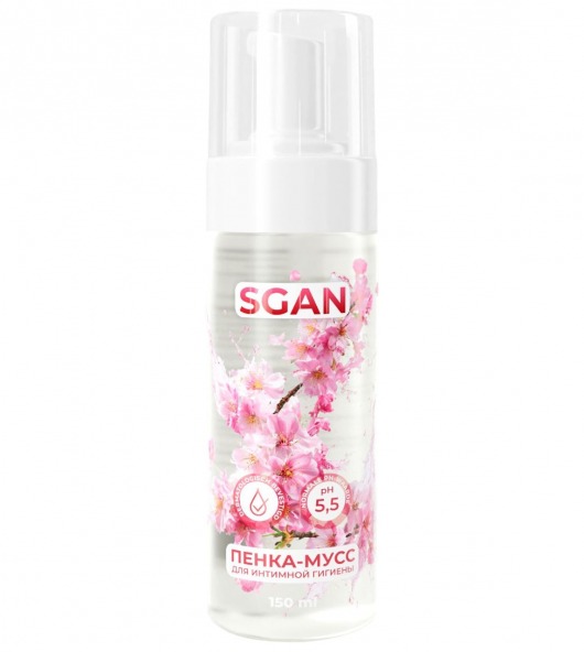 Пенка-мусс для интимной гигиены SGAN с пребиотиками - 150 мл. - SGAN - купить с доставкой в Якутске