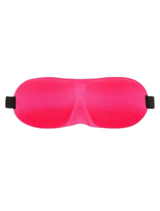 Розовая глухая маска на резинке - Sitabella - купить с доставкой в Якутске