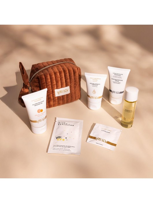 Набор YESforLOV La Trousse Enchantée в коричневой косметичке - YESforLOV - купить с доставкой в Якутске