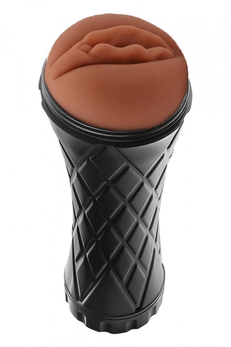 Коричневый мастурбатор-вагина Marly - Dream Toys - в Якутске купить с доставкой