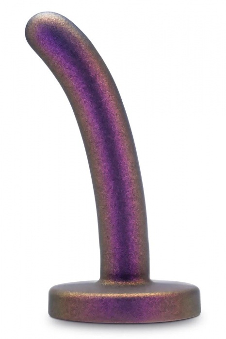 Фиолетовая насадка с гладкой поверхностью Surrender 4.75 Inch Beginner Pegging Dildo - 12 см. - Blush Novelties - купить с доставкой в Якутске