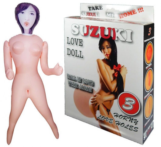 Надувная секс-кукла Suzuki - Boys of Toys - в Якутске купить с доставкой