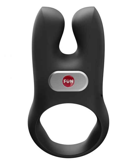 Черное эрекционное виброкольцо Nos - Fun Factory - в Якутске купить с доставкой