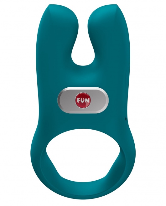 Зеленое эрекционное виброкольцо Nos - Fun Factory - в Якутске купить с доставкой