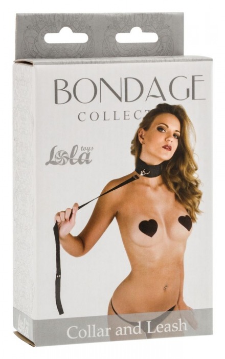 Ошейник Bondage Collection Collar and Leash Plus Size - Lola Games - купить с доставкой в Якутске