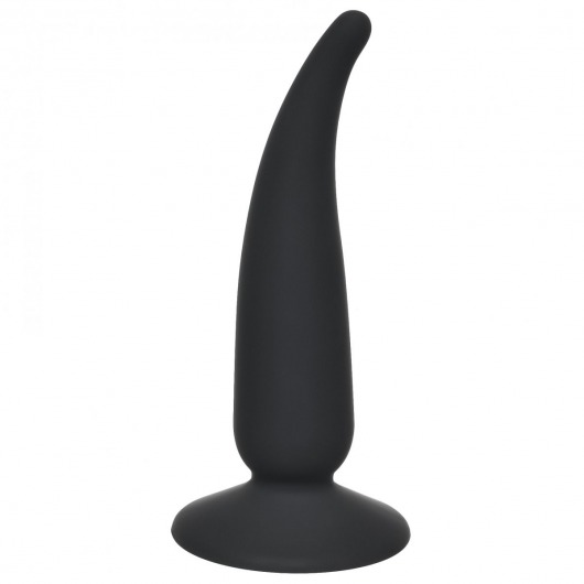 Чёрная анальная пробка P-spot Teazer Black - 12,2 см. - Lola Games - в Якутске купить с доставкой