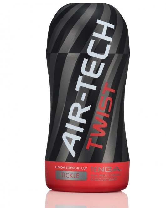 Мастурбатор с регулируемой плотностью обхвата Custom Strength CUP Twist Tickle - Tenga - в Якутске купить с доставкой