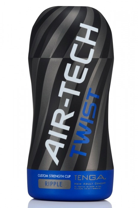 Мастурбатор с регулируемой плотностью обхвата Custom Strength CUP Twist Ripple - Tenga - в Якутске купить с доставкой