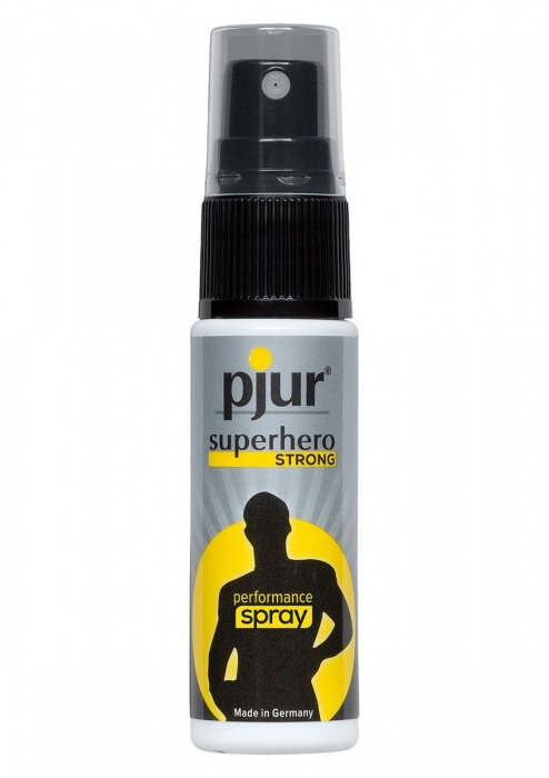 Спрей-пролонгатор длительного действия pjur SUPERHERO Strong Spray - 20 мл. - Pjur - купить с доставкой в Якутске