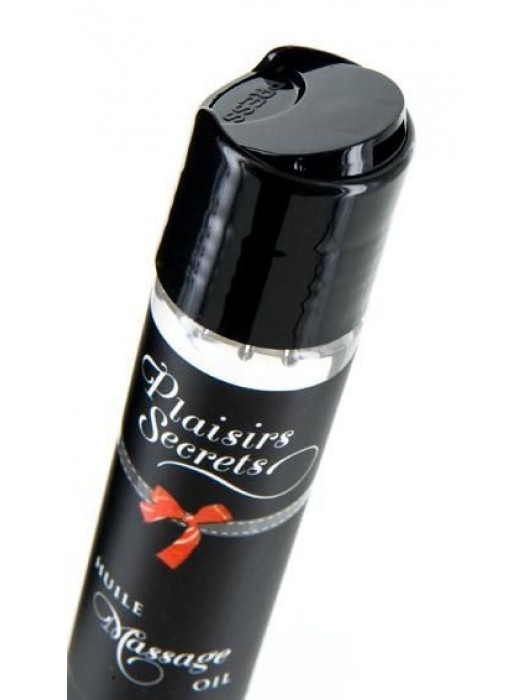 Массажное масло с ароматом кокоса Huile de Massage Gourmande Coco - 59 мл. - Plaisir Secret - купить с доставкой в Якутске