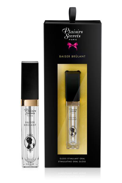 Стимулирующий блеск для губ Baiser Brulant Gloss Plaisirs Secrets - 7 мл. - Plaisir Secret - купить с доставкой в Якутске