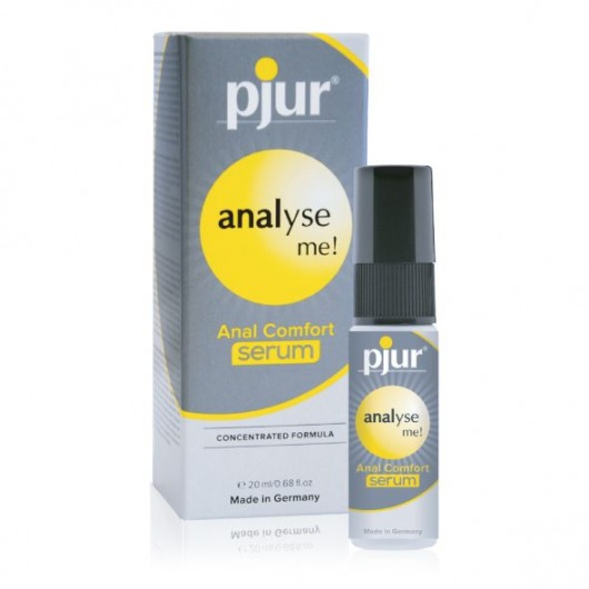 Анальный спрей pjur ANALYSE ME Serum - 20 мл. - Pjur - купить с доставкой в Якутске