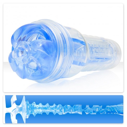 Мастурбатор Fleshlight Turbo - Trust Blue Ice - Fleshlight - в Якутске купить с доставкой