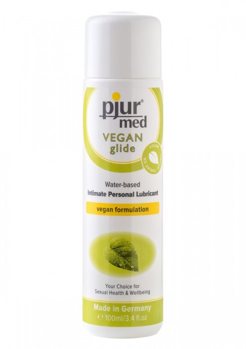 Натуральный лубрикант pjur MED Vegan Gilde - 100 мл. - Pjur - купить с доставкой в Якутске