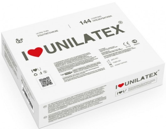 Ультратонкие презервативы Unilatex Ultra Thin - 144 шт. - Unilatex - купить с доставкой в Якутске